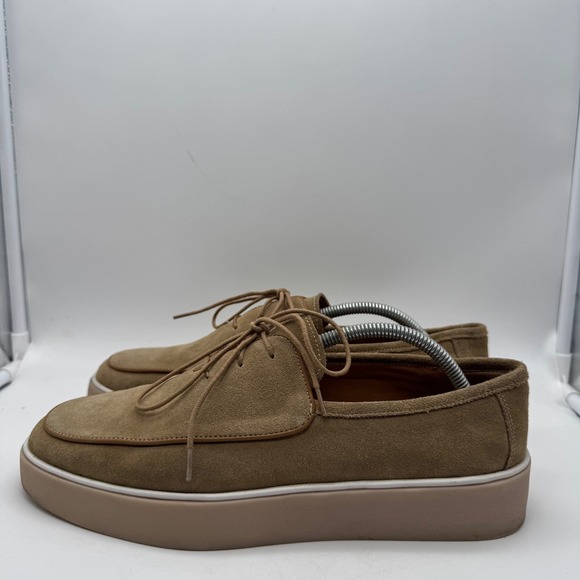 Marc Nolan Cannes Tan‎ Suede Lace Up Derby Shoes Mens Size 10